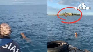 Perrito que se encontraba en el mar rechazó la ayuda de personas por esta razón | Tu Amigo Fiel