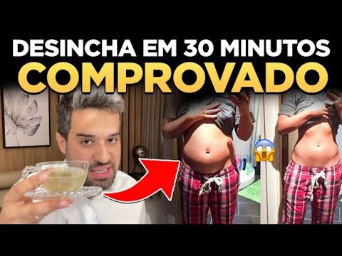 CHÁ BARIÁTRICO - Suga até 4 CM de INCHAÇO EM 1 DIA- Dr Renato Silveira