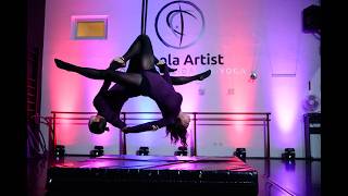 Aerial Hoop kurz Z+Mp (Petra) Miška a Žifka - Zakončení Semestru & 9 let Schola Artist 2026
