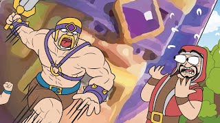 Clash Royale Card Evolution Animation BARBARIAN EVOLVE CARDS (Parody)