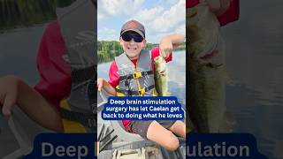 Deep brain stimulation surgery has let Caelan get back to doing what he loves #bostonchildrens
