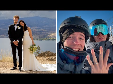 Got Married, went skiing