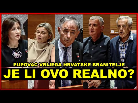 JE LI OVO REALNO? Pupovac pukao bog pozdrava "Za dom spremni" - vrijeđa hrvatske branitelje
