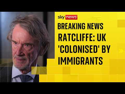 YouTube video thumbnail: Manchester United co-Owner Says Immigration 'Costing too Much Money'