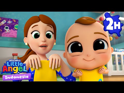 🎒Bersiap-siap ke Sekolah | Little Angel Bahasa Indonesia | Kartun dan Lagu Anak