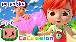 Tata i córka na plaży | CoComelon po polsku 🍉🎶 Piosenki dla dzieci