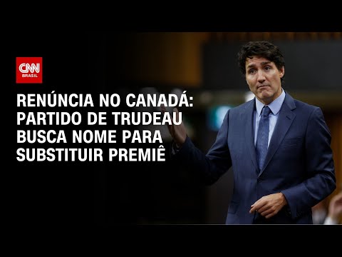 Renúncia no Canadá: partido de trudeau busca nome para substituir premiê | LIVE CNN