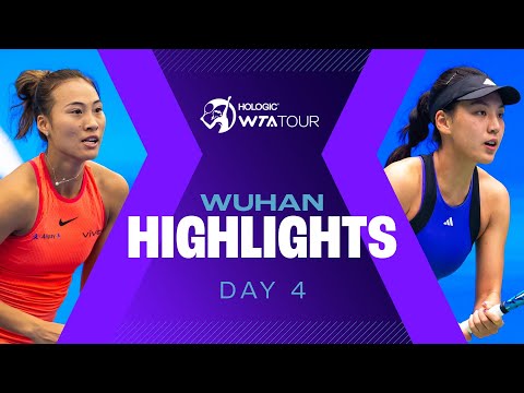 Zheng, Wang Xin., Sabalenka, & Gauff battle in Wuhan on Day 4 | WTA Match Highlights