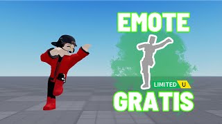 ¡GRATIS! 😱 CONSIGUE EMOTE SKADOOSH EN ROBLOX | EVENTO KUNG FU PANDA 4 🐼🥋👊