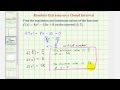 Understanding Extrema of a Quadratic Function