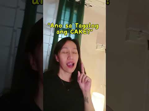 Ano sa English ang CAKE? "Keyk"!