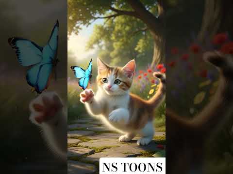 Cute Cat 😍😺 #cat #cute #animals #aishorts #shortfeed #shortvideo #shorts #ai #funny #cartoon