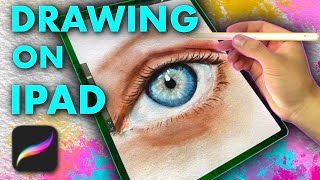 DIGITAL WATERCOLOR Drawings on iPad