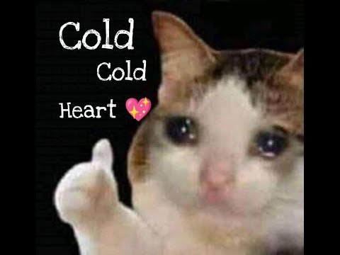 Elton John, Dua Lipa - Cold Heart. #meme #catversion