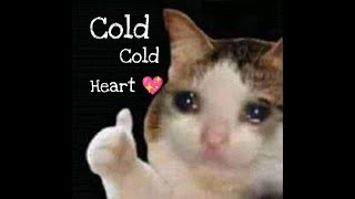 Elton John, Dua Lipa - Cold Heart. #meme #catversion