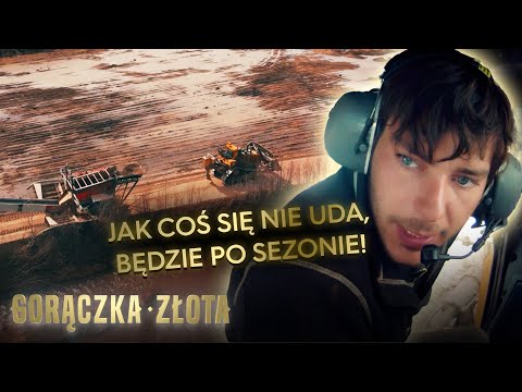 Wjechali w drzewa, bo przeciskają 10-metrowy przesiewacz po wąskiej drodze 😮 | Gorączka złota