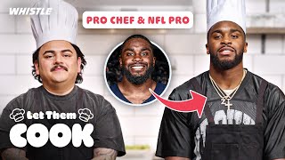 Pro Chef Vs. NFL Pro 👀 Is Jaylon Johnson The BEST Cook In The League?