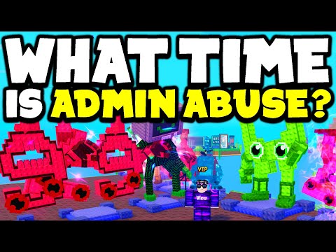 What time is ADMIN ABUSE Today in Plants Vs Brainrots Roblox