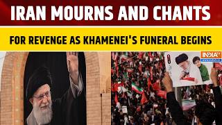 Iran Begins Dayslong Mass Funeral For Late Supreme Leader Ali Khamenei As Mourners Vow Revenge