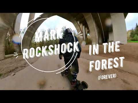 Best suspension e-board, Ecomobl M24 Pro electric skateboard in the forest, 2022 - 2023