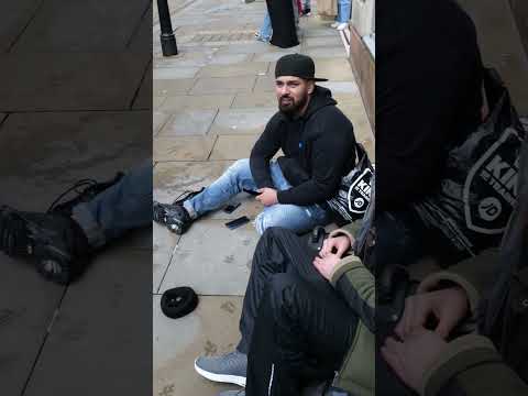 Crutchie Smashes Man's Phone and Comes for Me
