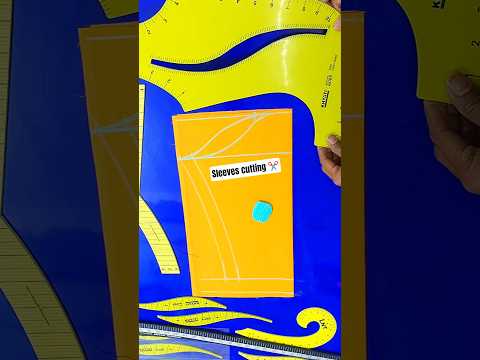 sleeves cutting ( blouse cutting ) #sleevscutting