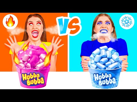 Hot vs Cold Food Challenge | Epic Food Battle by Fun Challenge