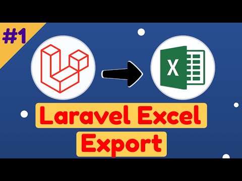 Laravel Excel Export data in Excel