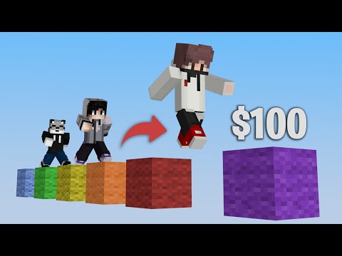 el PRIMERO en terminar el PARKOUR gana $100