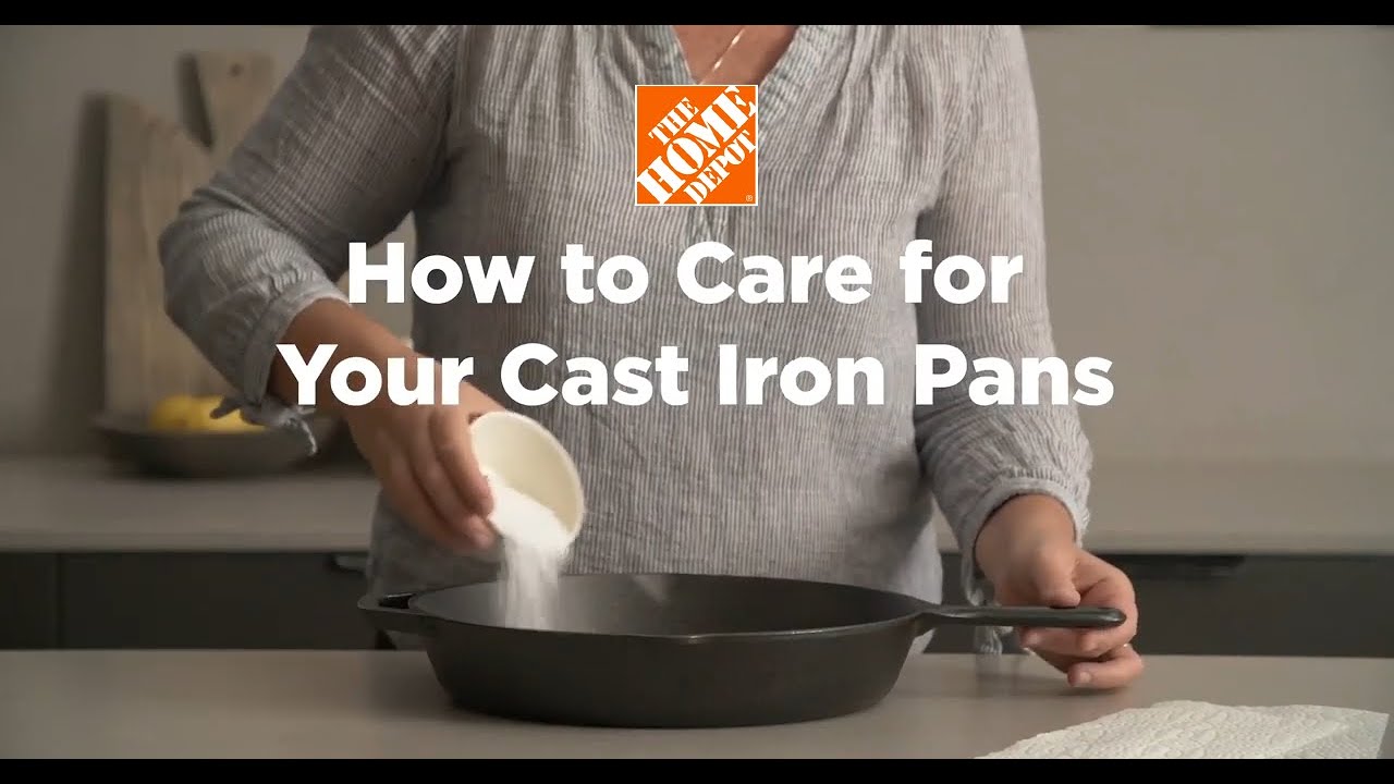 How to Clean a Cast Iron Skillet 