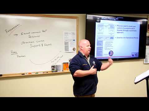 Planning P- Emergency Operations Center Training series- PART 1