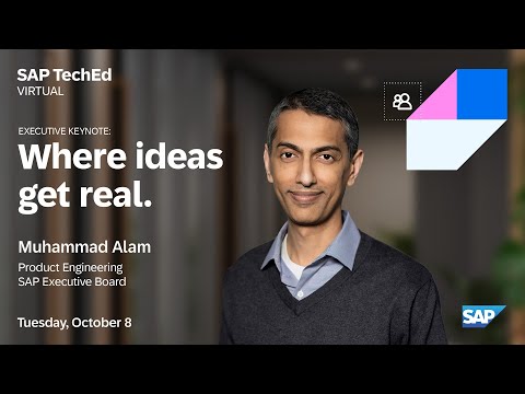 SAP TechEd in 2024 Keynote – Where ideas get real