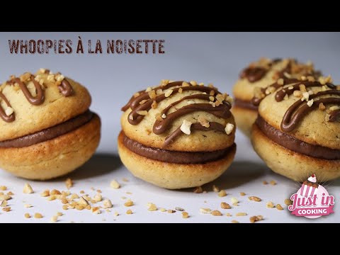 Recette des Whoopies à la Noisette et au Chocolat au Lait