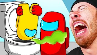 FUNNY ANIMATIONS That will Make you LAUGH (Among Us)