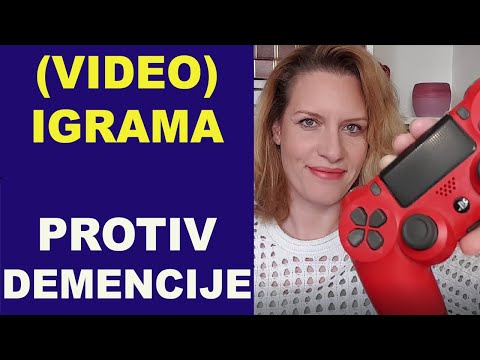 VIDEO I DRUŠTVENE IGRE U PREVENCIJI DEMENCIJE i gubitka pamćenja/dr Bojana Mandić