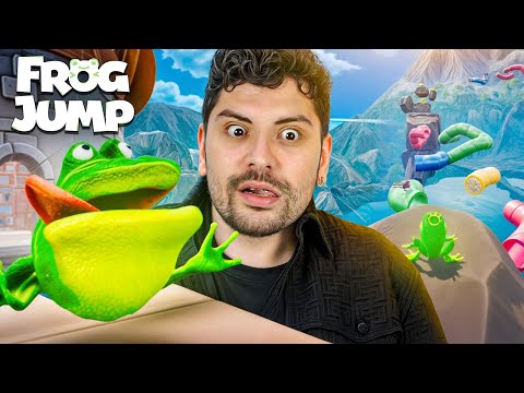 KURBAĞA OLUP PRENSESİ KURTARMAYA ÇALIŞMAK! | Frog Jump