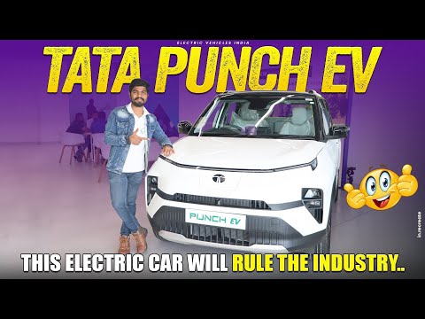 All New TATA Punch EV 2024 Review | Tata Electric Car Price in India | Electric Vehicles India
