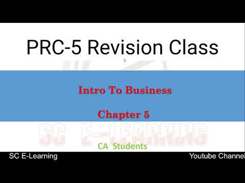 PRC 5 ITB Class Day 8 || Chapter 5 Information System