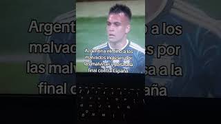 Argentina elimino a los malvados ingleses y pasan a la final del mundial
