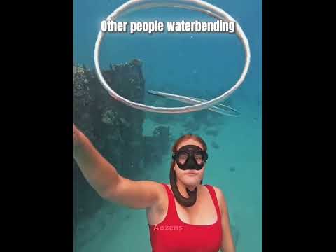 Other people waterbending vs this guy 💀
