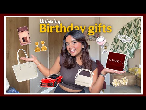 What I Got for My 24th Birthday | Wallet, Perfume, Bag, Gold earring etc…🎁❤️