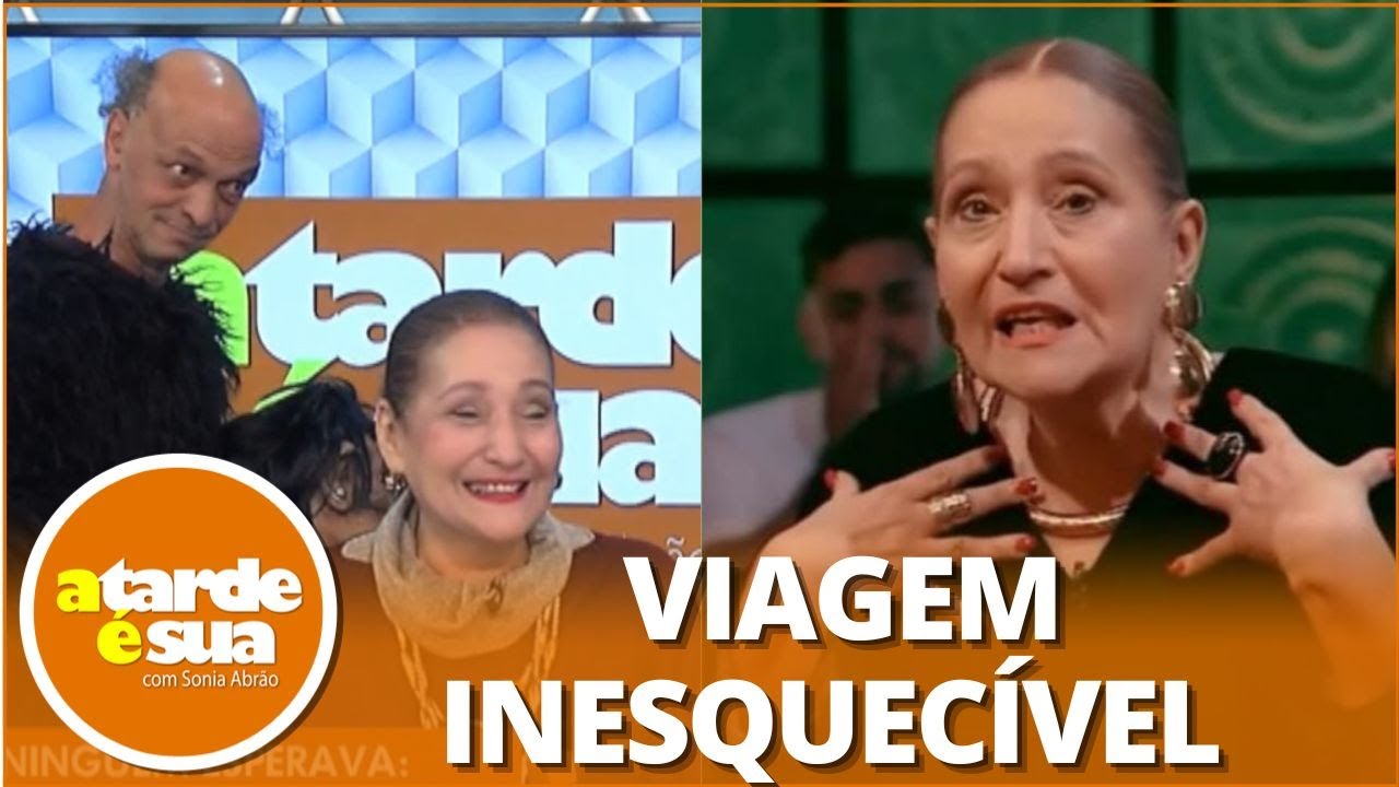 Presa nos EUA Sonia Abrão revela detalhes de história contada no Porchat