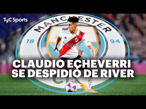 El DIABLITO ECHEVERRI se va al MANCHESTER CITY 🔥 "GALLARDO quiso tenerlo un año más en RIVER"