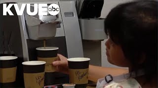Students with disabilities run coffee shop at North Texas elementary school