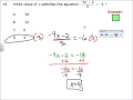 Solving Equations and Word Problems