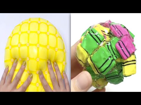 Most Satisfying Slime Video Sound For Good Night Sleep #90