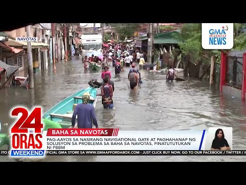 Pag-aayos sa nasirang navigational gate at paghahanap ng solusyon sa problema sa baha sa Navotas, pinatututukan ni PBBM