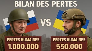 [🇺🇦/🇷🇺] BILAN DES PERTES: COMBIEN DE MORTS DANS LA GUERRE EN UKRAINE ?