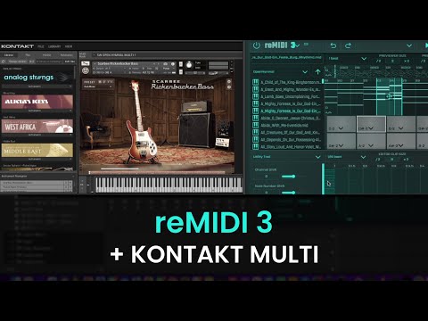 reMIDI 3 + Kontakt Multi