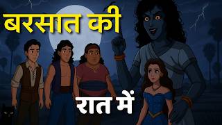 Barsat ki wo raat | बरसात की वो रात | Hindi Kahani | Horror Kahani | Chikutoon